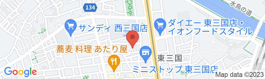 ローズハイツ/民泊【Vacation STAY提供】の地図