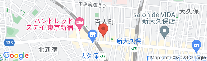 Kawanoso Shinjuku・大久保駅1分/民泊【Vacation STAY提供】の地図