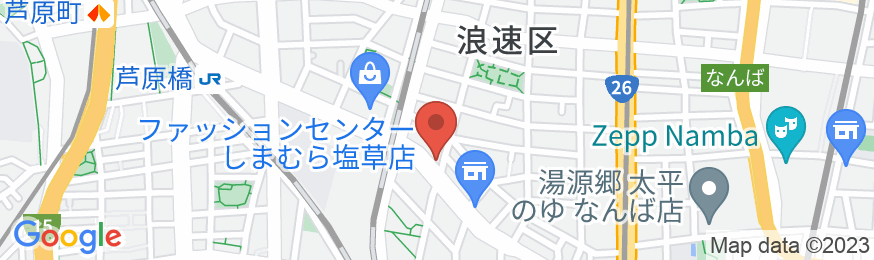 セルージュ朝日ゲストハウス/民泊【Vacation STAY提供】の地図