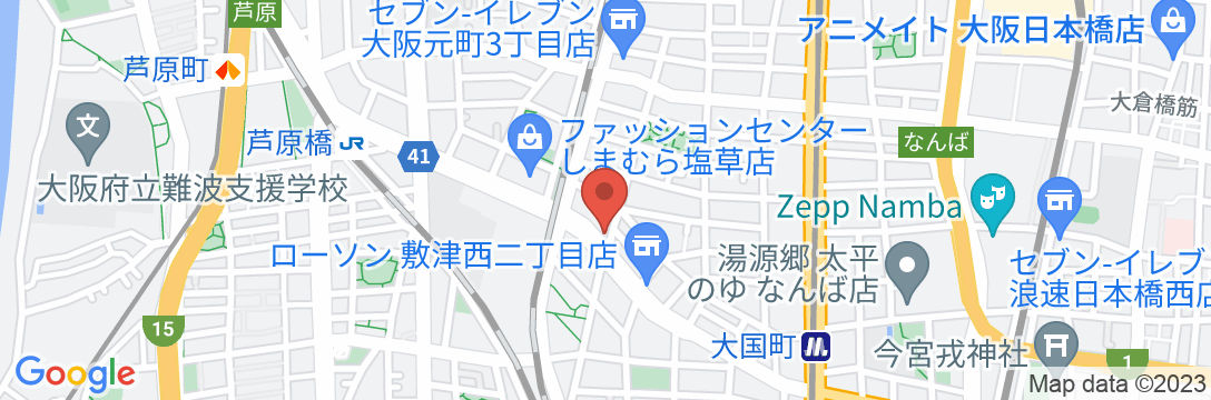 セルージュ朝日ゲストハウス/民泊【Vacation STAY提供】の地図