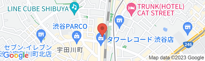 ダイネス壱番館渋谷608/民泊【Vacation STAY提供】の地図