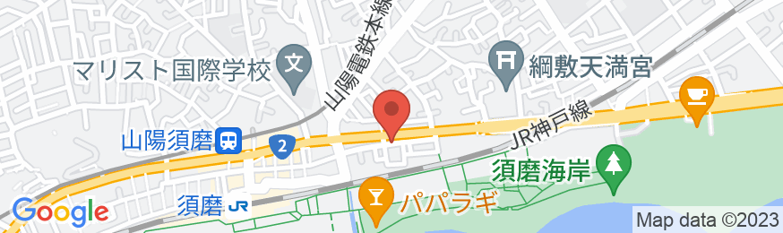 GEM BASE IN SUMA/民泊【Vacation STAY提供】の地図