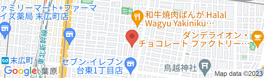 Laffitte Okachimachi/民泊【Vacation STAY提供】の地図