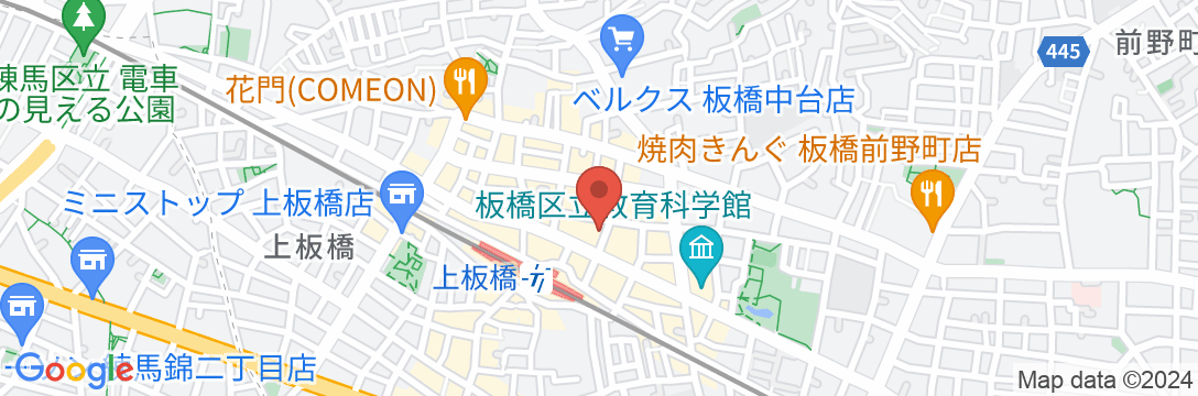 ラシクラス豊玉中/民泊【Vacation STAY提供】の地図