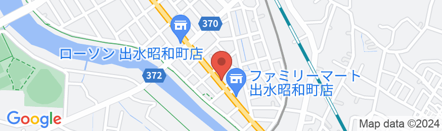 HOTEL 鶴2号館の地図
