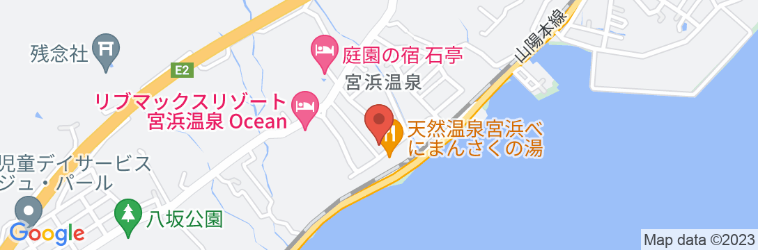 宮島 離れの宿 IBUKU 別邸【露天風呂付客室】の地図