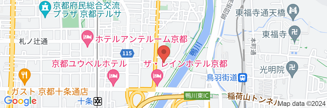 Stay SAKURA Kyoto 風雅の地図