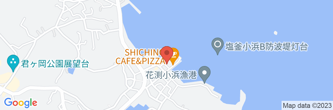 SHICHI NO HOTEL(シチノホテル)の地図