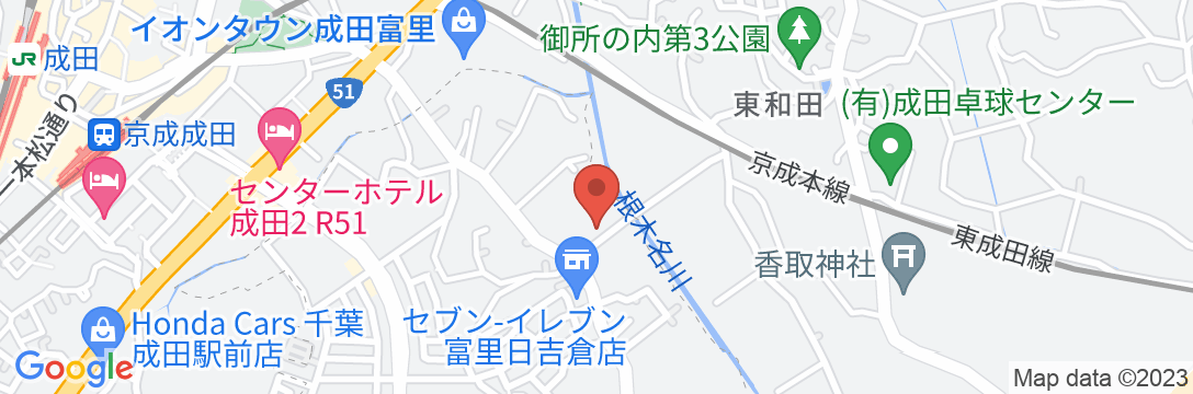karindoo ホテル東京の地図