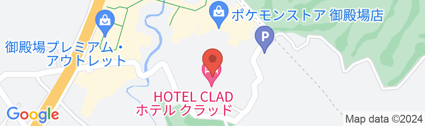 HOTEL CLADの地図