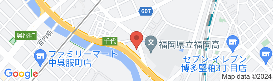 COCO Fukuoka Chiyoの地図
