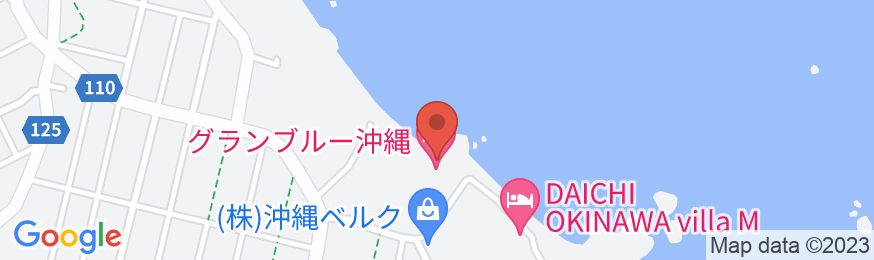 ビーチサイドリゾート グランブルー沖縄の地図