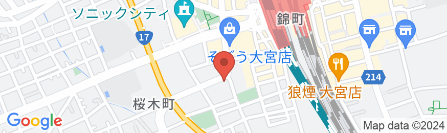 CANDEO HOTELS(カンデオホテルズ)大宮の地図