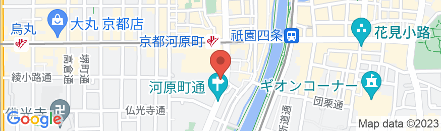 GOOD NATURE HOTEL KYOTO(グッド ネイチャー ホテル キョウト)の地図