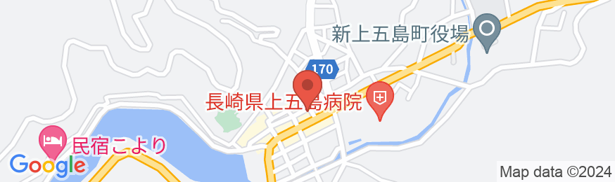 前田旅館 別館&縁<五島・中通島>の地図