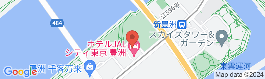 ホテルJALシティ東京 豊洲の地図