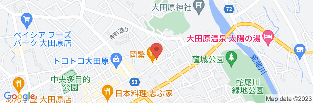 ホテル那須大田原ヒルズ(BBHホテルグループ)の地図