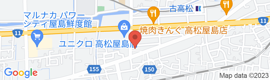 Alphabed 高松屋島の地図