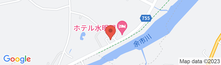 あゆ見荘の地図