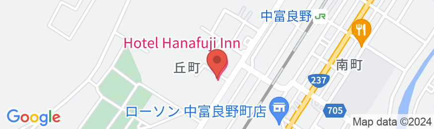 ホテル ハナフジインの地図