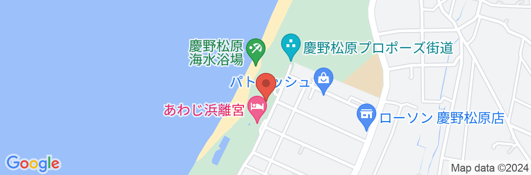 あわじ浜離宮 別荘 鐸海<淡路島>の地図