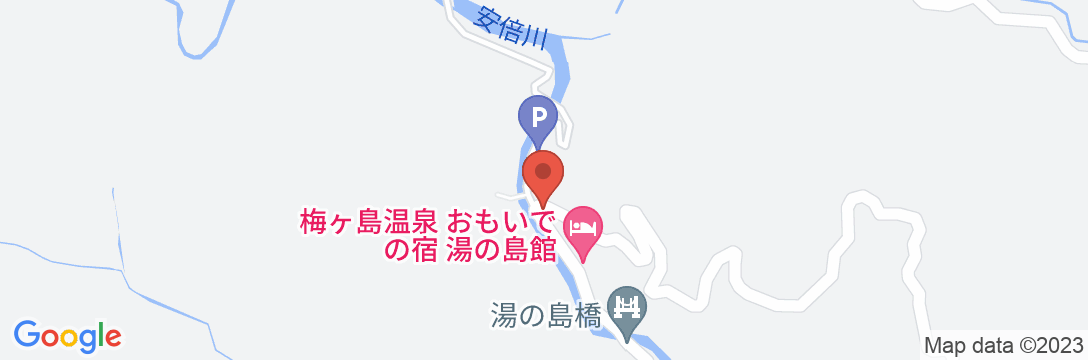 梅ヶ島温泉 清香旅館の地図