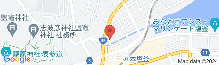 Tabist ホテル塩釜&松島の地図