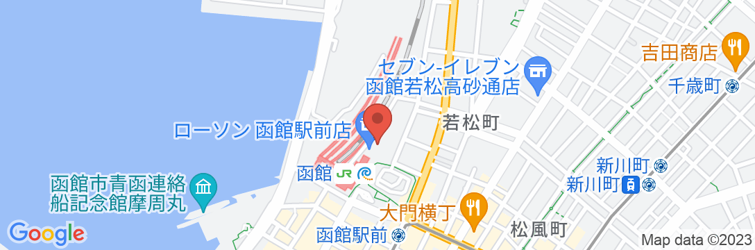 ラ・ジェント・ステイ函館駅前の地図