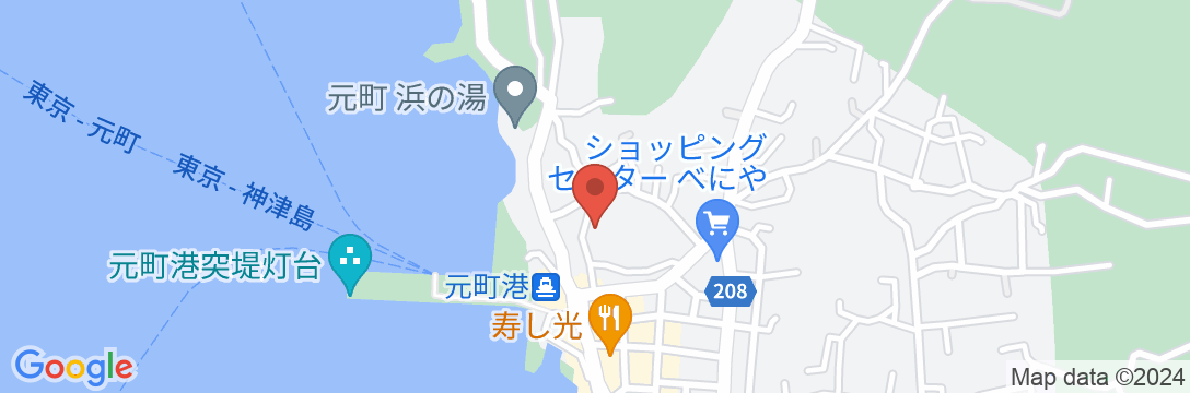 guesthouse 甚之丸<大島>の地図