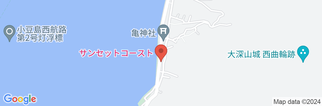 ペンション・サンセットコースト <小豆島>の地図