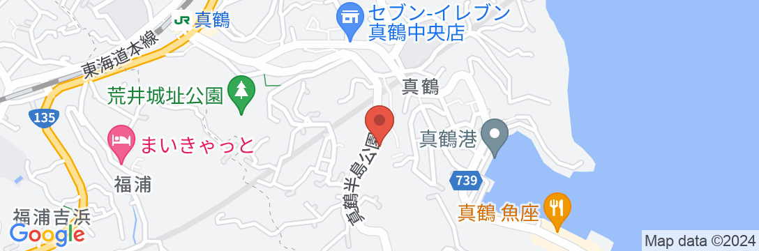 Tabist みよし旅館 小田原 真鶴の地図