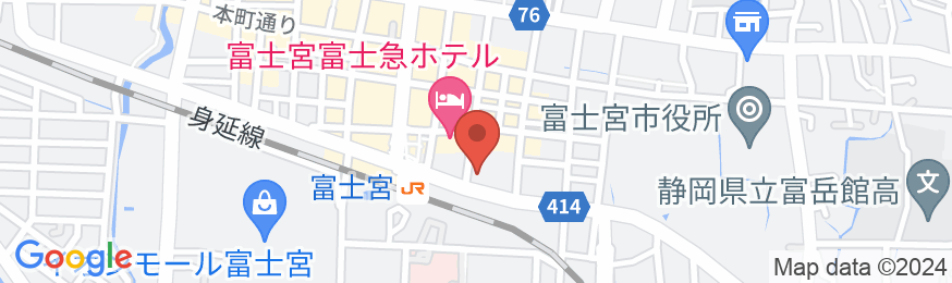 富士宮グリーンホテルの地図