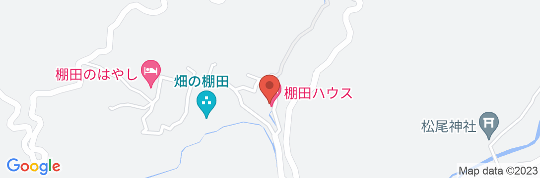 棚田ハウスの地図