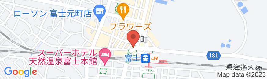 富士グリーンホテルの地図