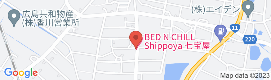 BED N CHILL 七宝屋の地図
