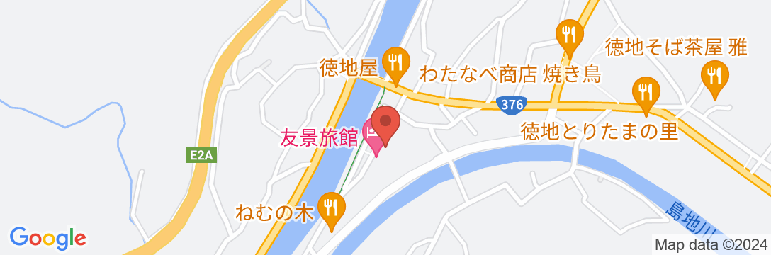 友景旅館の地図