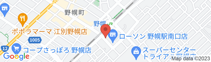 ホテル リボーン野幌の地図