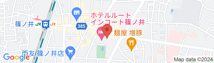 ホテルルートインコート篠ノ井の地図