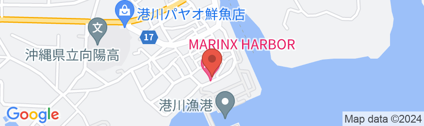 MARINX CLASSIC HARBORVIEW PENSIONの地図