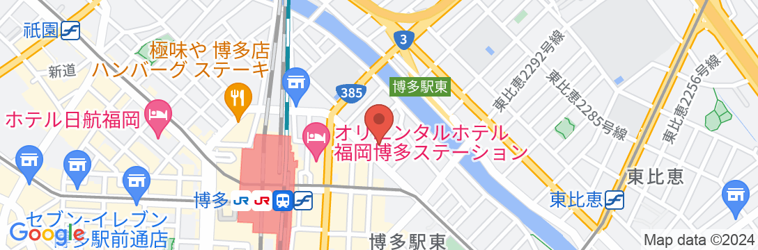 N.33 Hakata Sta. Eastの地図