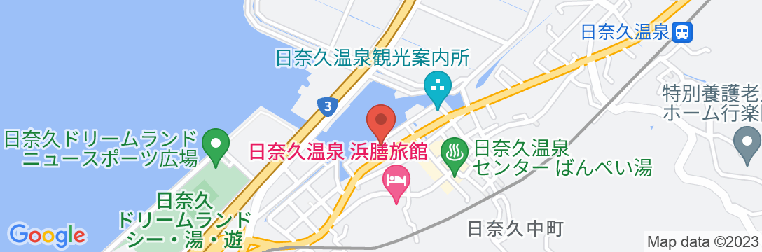 Tabist ホテル潮青閣の地図