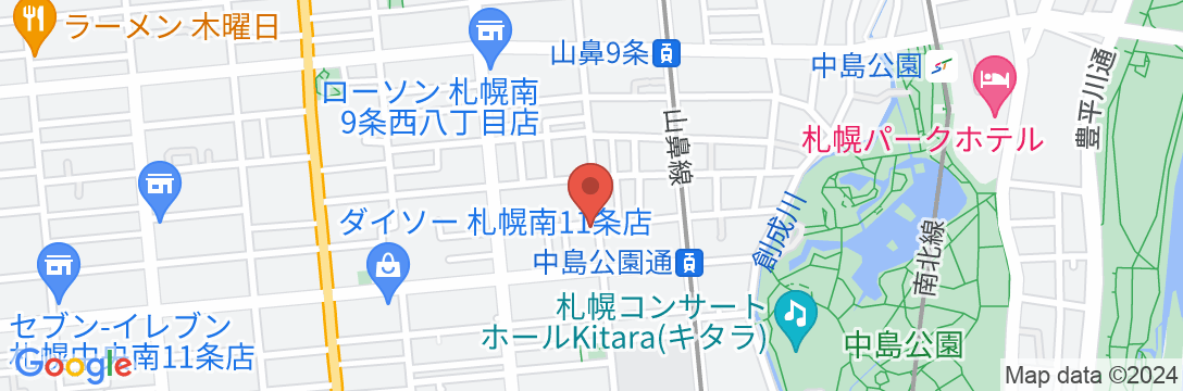 UCHI Living Stay NAKAJIMA Parkの地図