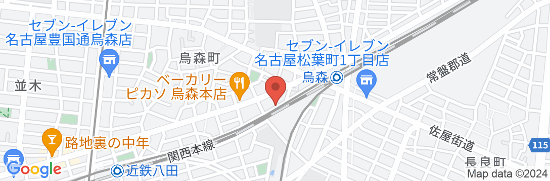SakurAの地図