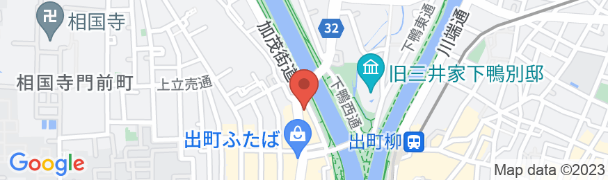 リヴェルト京都鴨川の地図