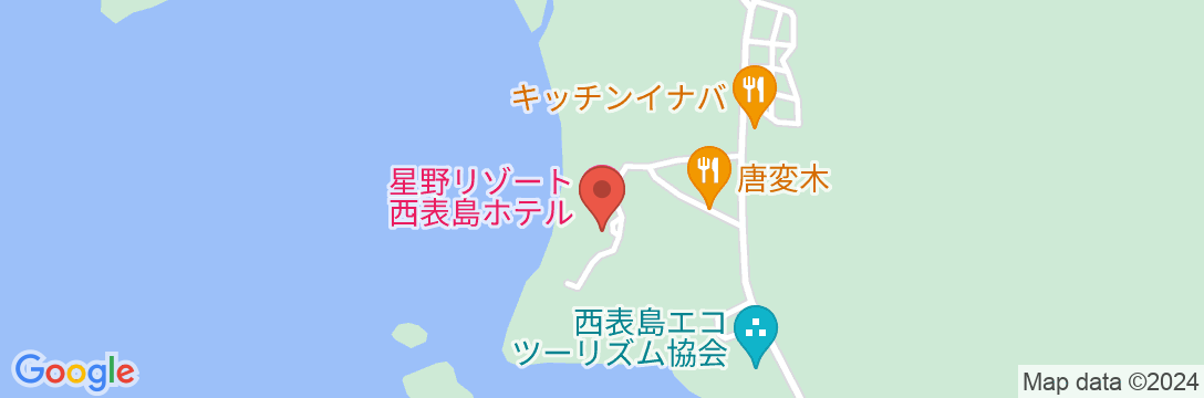 星野リゾート 西表島ホテル<西表島>の地図