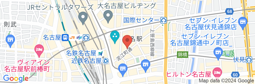 相鉄フレッサイン 名古屋駅桜通口の地図