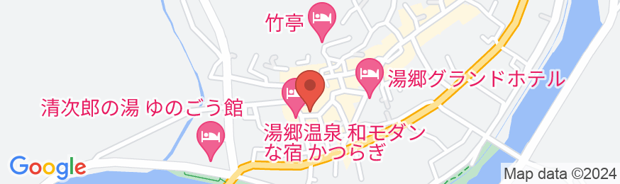 湯郷温泉 ポピースプリングス リゾート&スパの地図