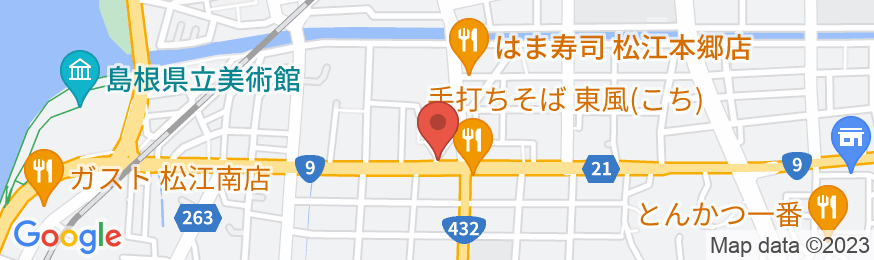 松江の里の地図