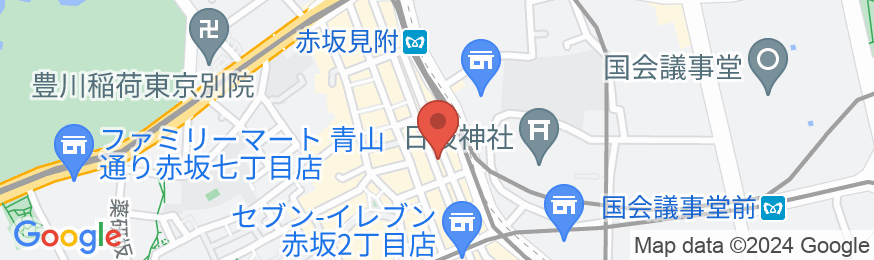 ベストウェスタンホテルフィーノ東京赤坂の地図