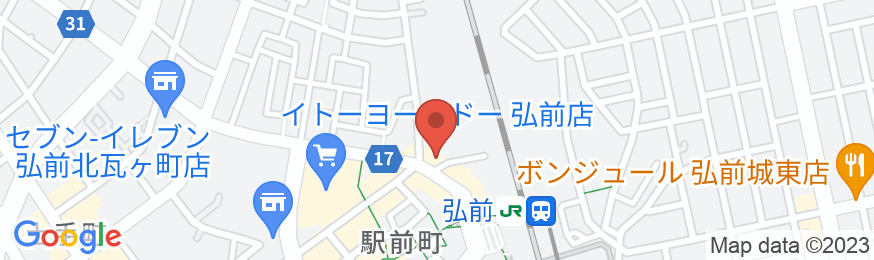 HOSTEL HIROSAKI(ホステルヒロサキ)の地図